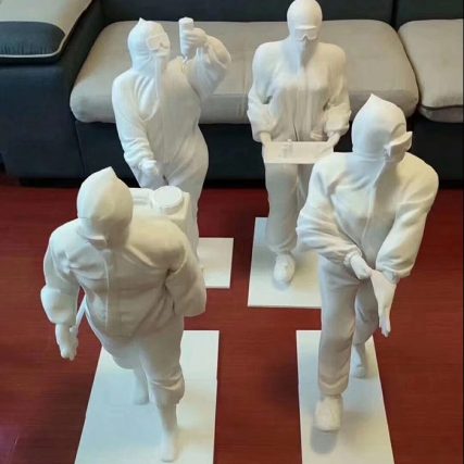醫(yī)護(hù)人員3D打印模型
